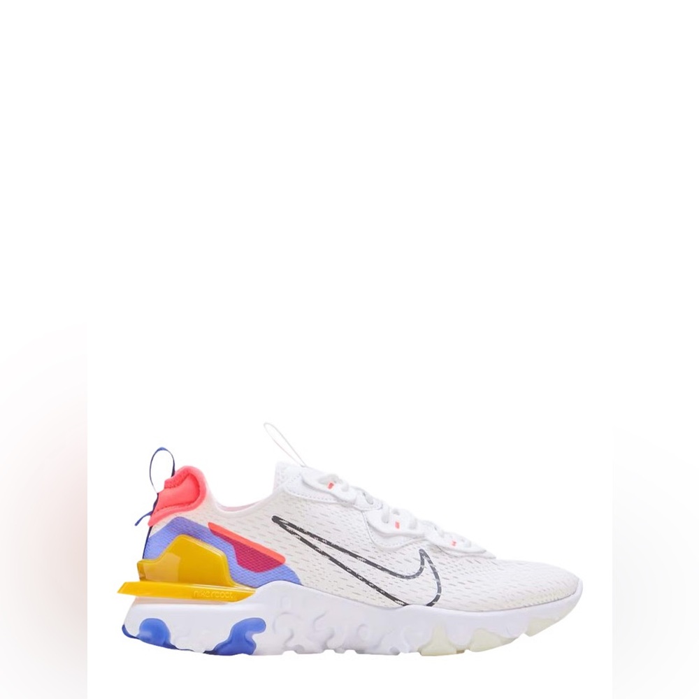 SALE!! RARE Nike React Vision D/SM/X Size 9.5 White Astronomy Blue Sneakers